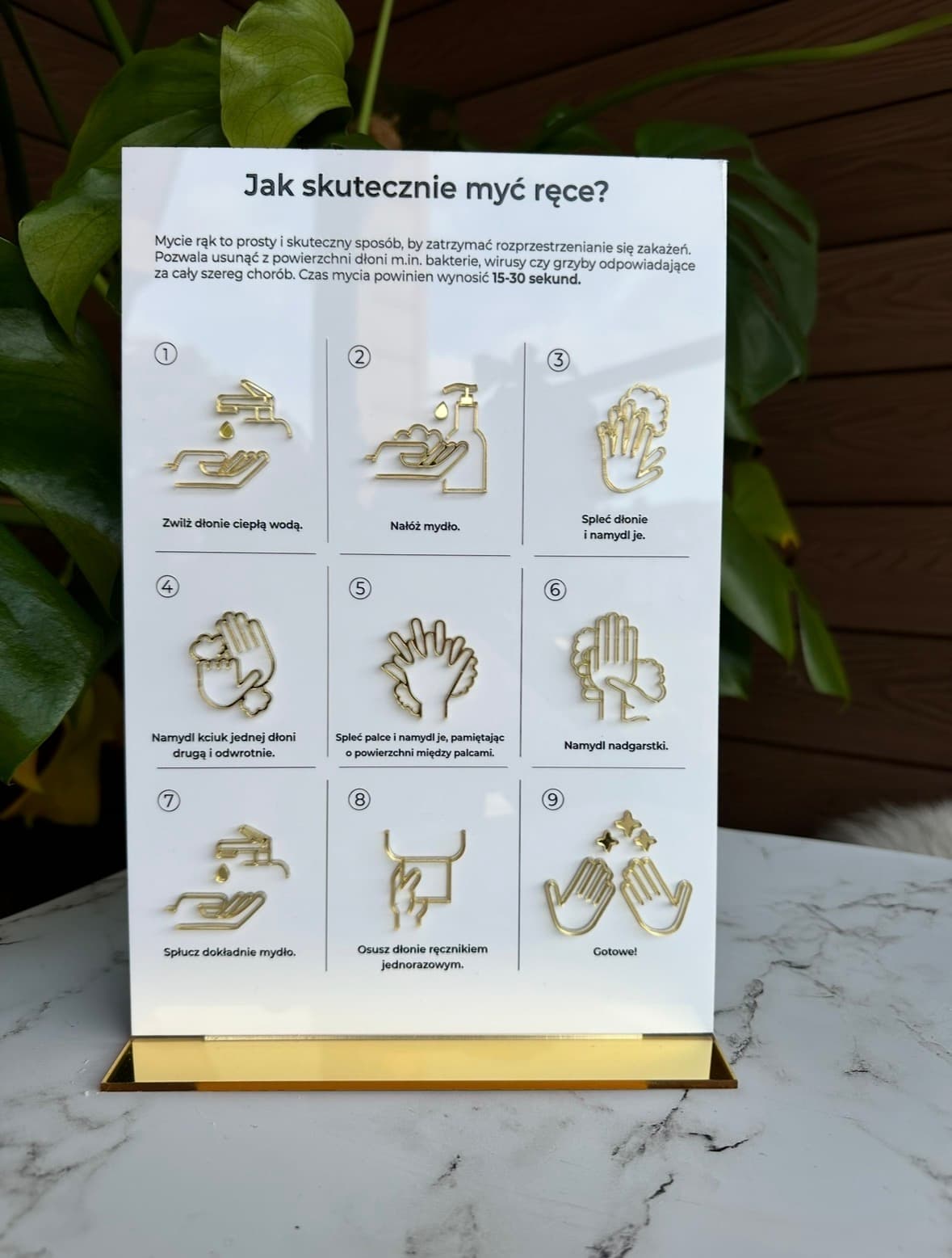 Instrukcja mycia rąk