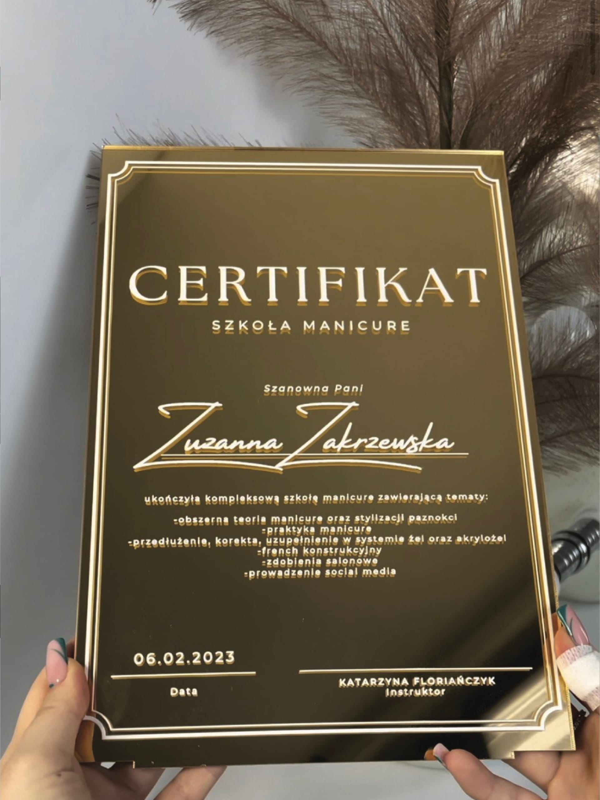 Certyfikat lustrzany