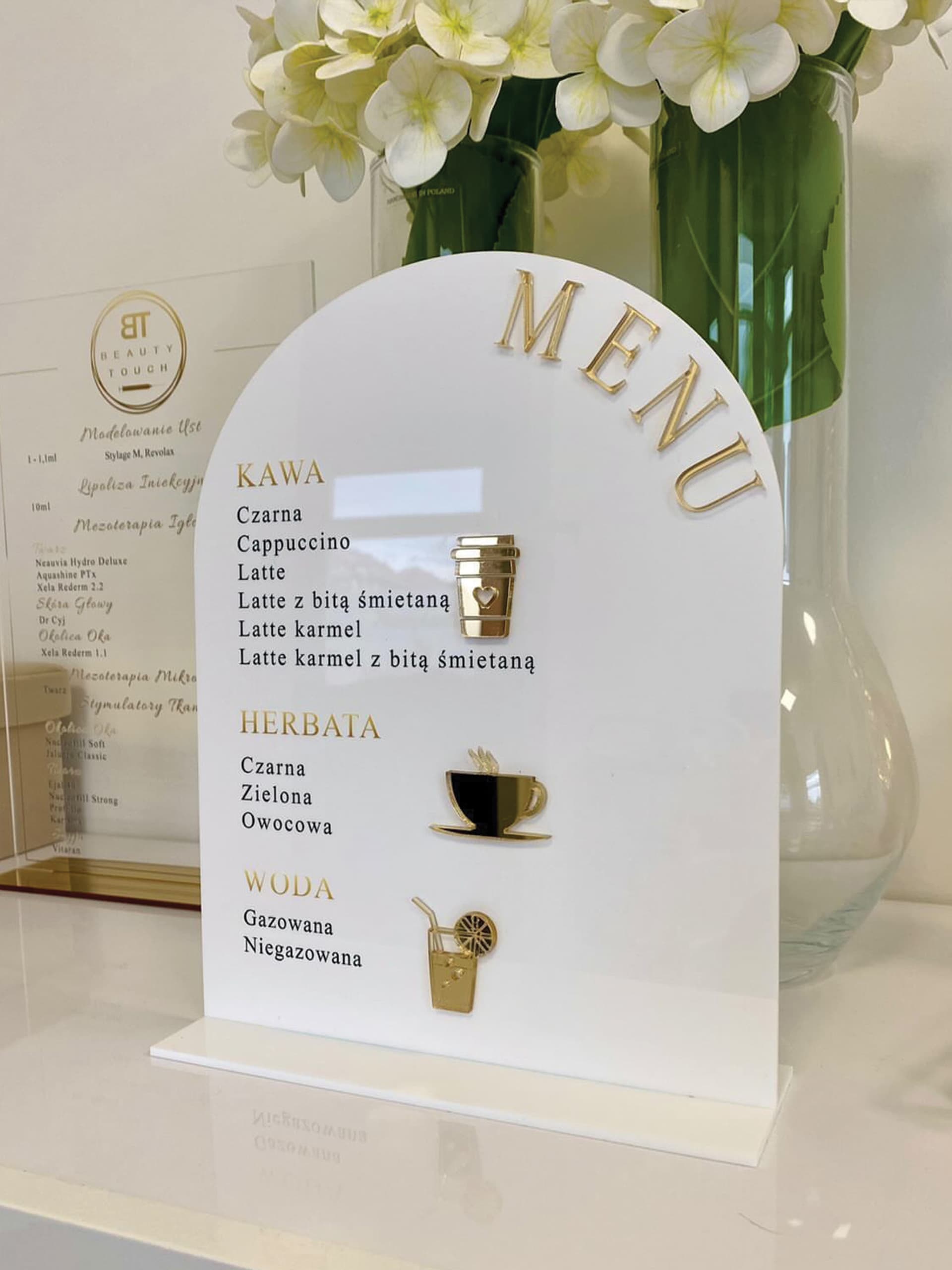 Drink Menu 3D